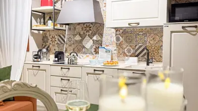Cucina o angolo cottura di Luxury Apartment Calle olivi