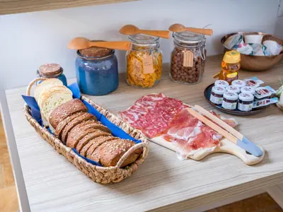 Cibo presso il bed & breakfast o nelle vicinanze