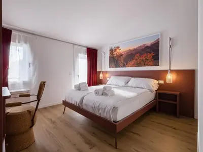 Letto o letti in una camera di Lambo Cellini - Bed & Breakfast