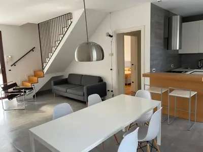 Area soggiorno di Treviso Apartment - Ghirada