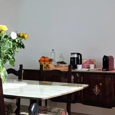 Set per la preparazione di tè e caffè presso Dai Freschi - Casa in campagna a Trevignano