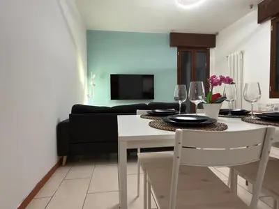 TV o dispositivi per l'intrattenimento presso Venezia-Mestre-Happy apartment