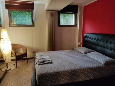 Letto o letti in una camera di Vicenzahappyhome