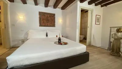 Letto o letti in una camera di Manin Terrace 200m from St Marks Square