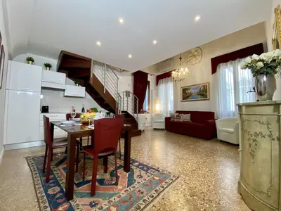 Area soggiorno di Manin Terrace 200m from St Marks Square