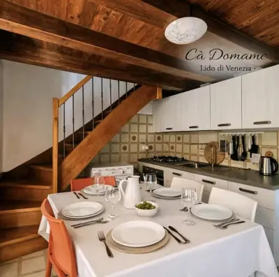 Planimetria di Venice Lido Apartment Near Beach and Vaporetto