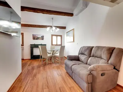 Area soggiorno di Apartment The Countess apartment by Interhome