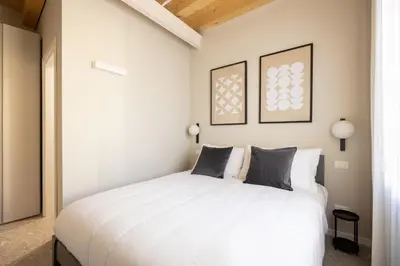 Letto o letti in una camera di Palazzo Cividale - Central Luxury Suite 03