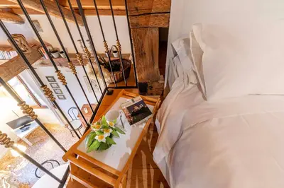 Letto o letti in una camera di Domus al Canal Grande