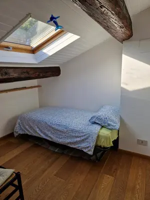 Letto o letti in una camera di Franz House