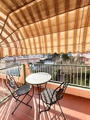 Balcone o terrazza di Residence LA POSTA con Piscina