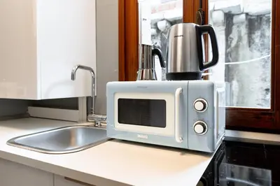 Cucina o angolo cottura di Incantevole nido veneziano a 8 min da San Marco