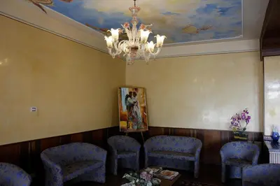 Area soggiorno di Hotel Bracco