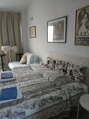 Letto o letti in una camera di Depandance