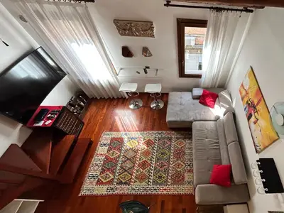 TV o dispositivi per l'intrattenimento presso GuestHost - Elegant Apartment in Center of Padua