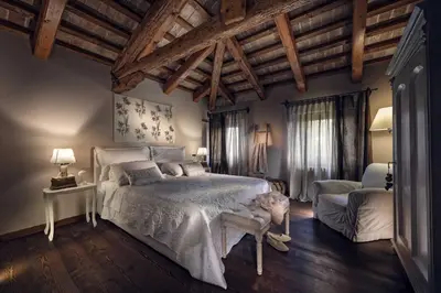 Letto o letti in una camera di Dimora di Campagna
