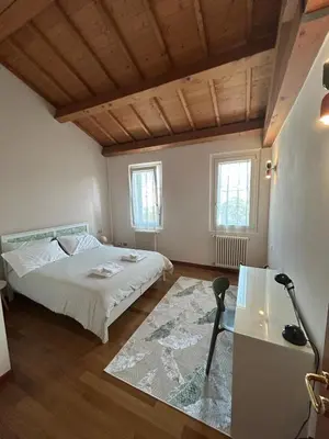 Letto o letti in una camera di CasaVolta