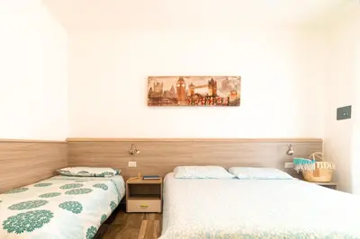 Letto o letti in una camera di Mamì Coral