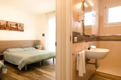 Letto o letti in una camera di Mamì Coral