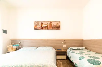 Letto o letti in una camera di Mamì Sunset