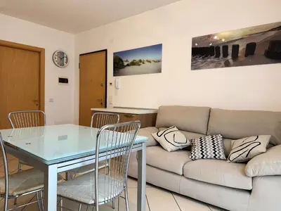 Area soggiorno di Antenore E18 - Home immobiliare