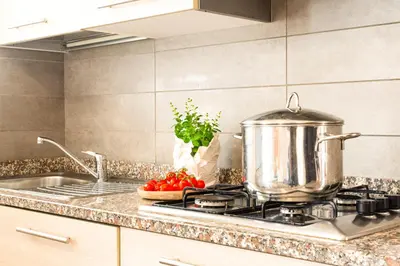 Cucina o angolo cottura di Mamì Waves
