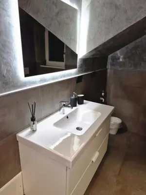 Bagno di Mini alloggi alle terme