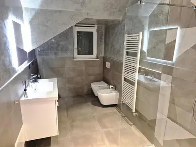 Bagno di Mini alloggi alle terme