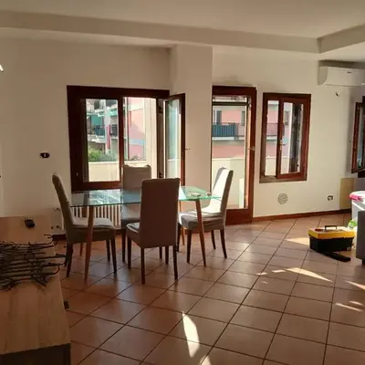 Nice little flat on the seafront with own beach spot included from June