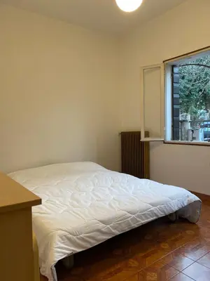 Letto o letti in una camera di Casetta