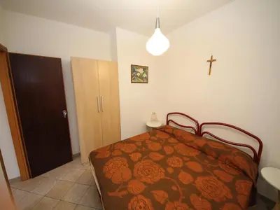 Letto o letti in una camera di Quiet Trilocale with Two Bedrooms