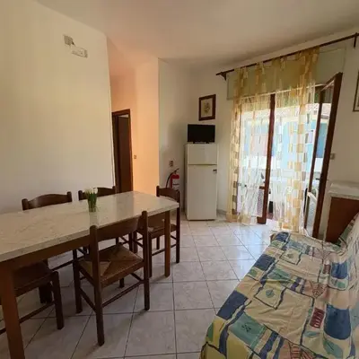 Small apartment house with balcony