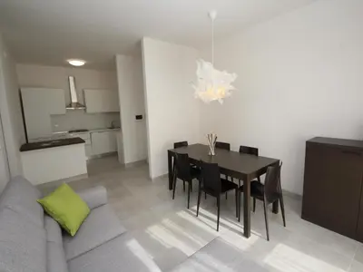Area soggiorno di Stylish Stay for 4 near Porto Caleri