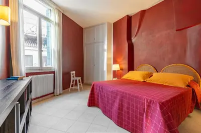 Letto o letti in una camera di San Provolo Apartment