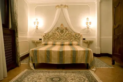 Letto o letti in una camera di Appartamento Ca' Cavalli