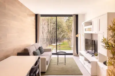 Area soggiorno di Residence Domus 1 - Treviso Family Suites
