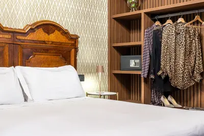 Letto o letti in una camera di Casa San Lorenzo