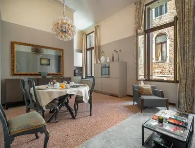 Area soggiorno di Venice Prestige - Palazzo Moro Noble Floor