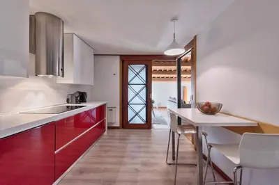 Cucina o angolo cottura di Il Mosaico, 3BR,2BA in the Heart of Vicenza