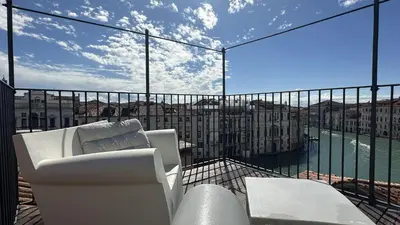 Balcone o terrazza di Residence San Tomà Grand Canal