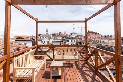 Balcone o terrazza di San Marco Terrace with Canal View