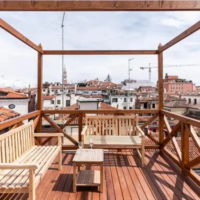 San Marco Terrace with Canal View