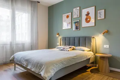 Letto o letti in una camera di Zara9