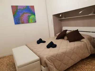 Letto o letti in una camera di Ca San Luca 1