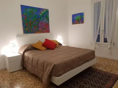 Letto o letti in una camera di Ca San Luca 1