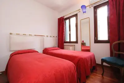 Letto o letti in una camera di Casa sul Ponte
