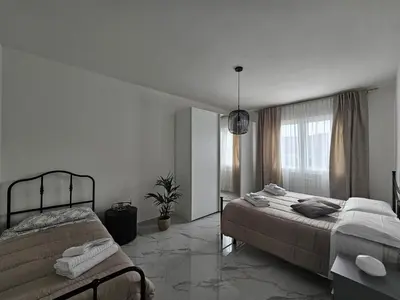 Letto o letti in una camera di Da Ion
