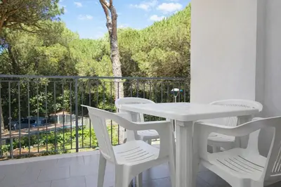 Balcone o terrazza di Cozy apartment near beach