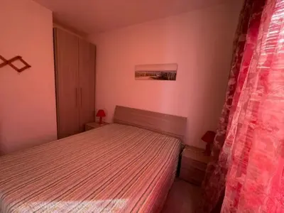 Letto o letti in una camera di Welcoming apartment for families in Rosolina Mare