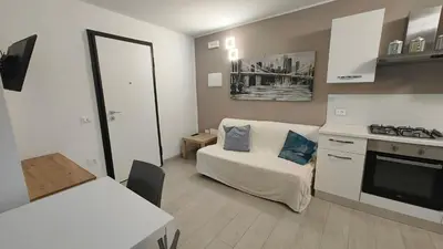 Cucina o angolo cottura di Renovated duplex in Rosolina